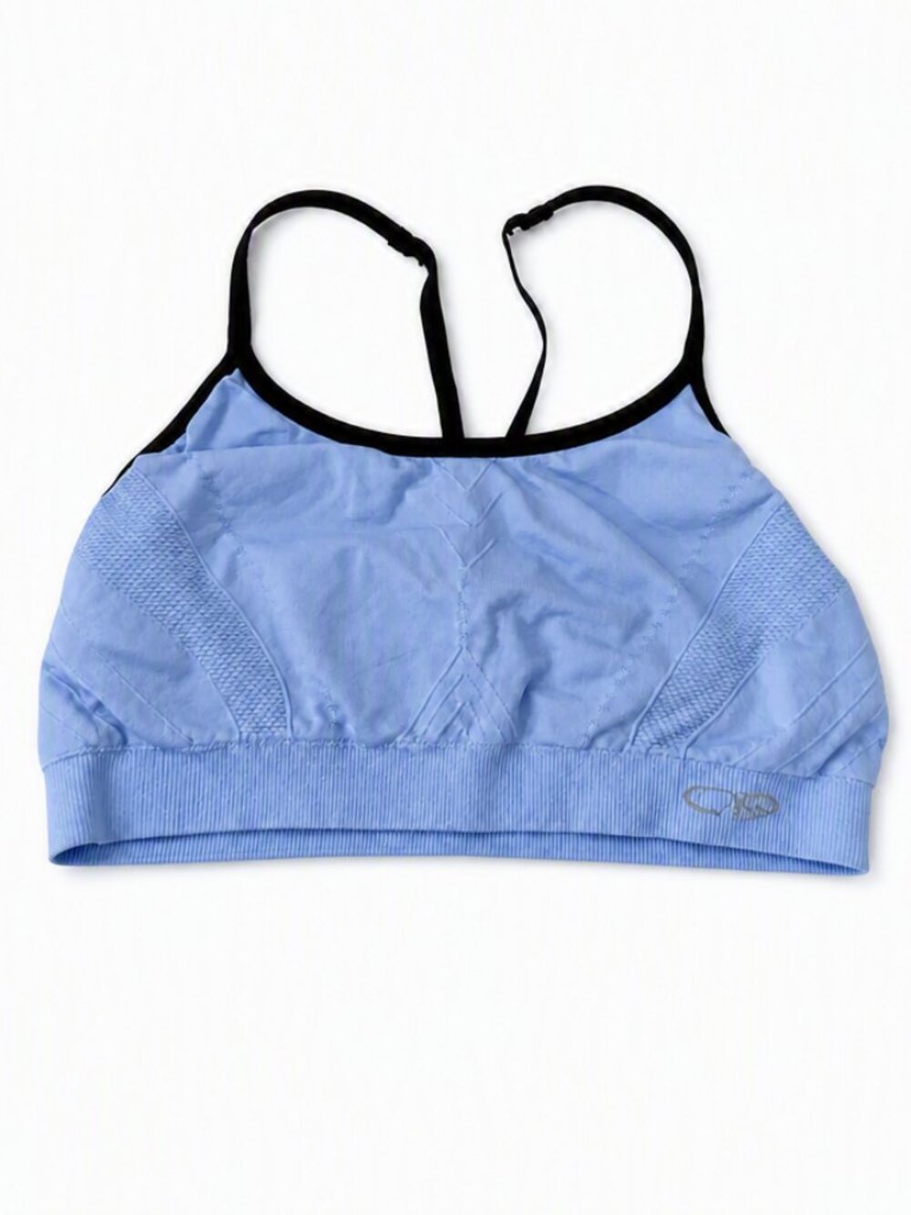 Champion Light Blue Sports Bra Size M GUC